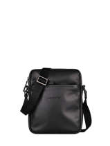 Sac Bandoulire Lancaster Noir soft vintage homme 14