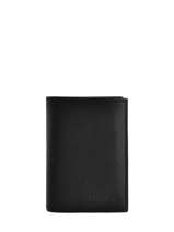 Portefeuille Soft Vintage Leder Lancaster Zwart soft vintage homme 120-13