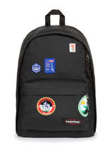 Sac A Dos 1 Compartiment Eastpak Noir patch it K767PATC