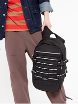 Sac  Dos Floid Tact 1 Compartiment Eastpak Noir core series K24F-vue-porte