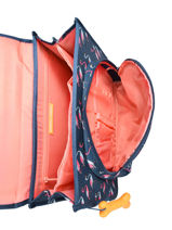 Boekentas 2 Compartimenten Lily Girls Stones and bones Blauw girls G-vue-porte