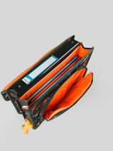 Cartable 2 Compartiments Lily Boys Stones and bones Noir boys B-vue-porte