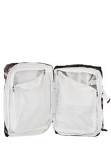 Handbagage Eastpak Bruin pbg authentic luggage PBGK61L-vue-porte