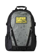 Rugzak 2 Compartimenten Superdry Groen backpack men M91009MR