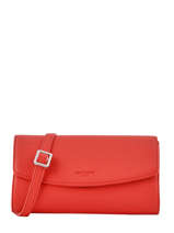 Clutch Met Riempje Madrid Leder Hexagona Rood madrid 536554