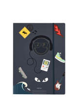 Chemise � �lastique A4 Boys Jeune premier Bleu daydream boys B