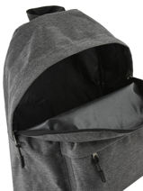 Sac  Dos 1 Compartiment Miniprix Gris basic 8007-vue-porte