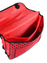 Cartable Ladybug Miraculous flocon 22240LTF-vue-porte