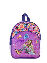 Sac  Dos Soy luna purple line 3LUNA