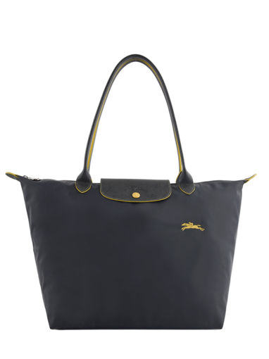 Longchamp Le pliage club Besace Gris