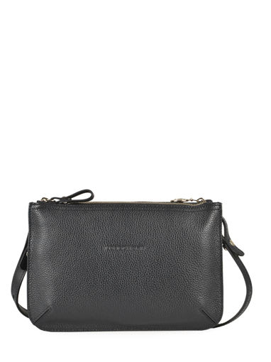 Longchamp Le foulonn Sac port travers Noir