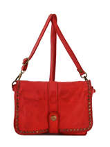 Cross Body Tas Dewashed Leder Milano Veelkleurig dewashed DE17111