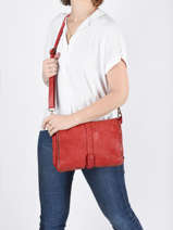 Sac Bandouli�re Dewashed Cuir Milano Multicolore dewashed DE17112