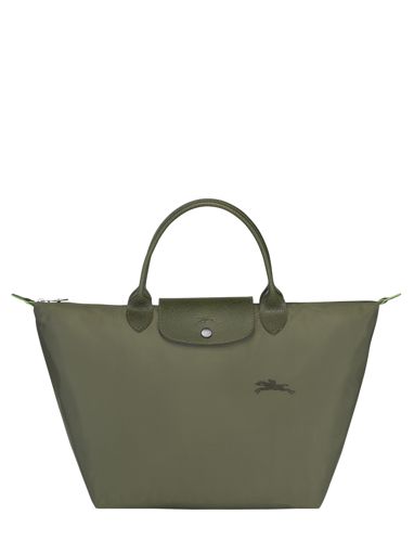 Longchamp Le pliage green Sac port main Marron