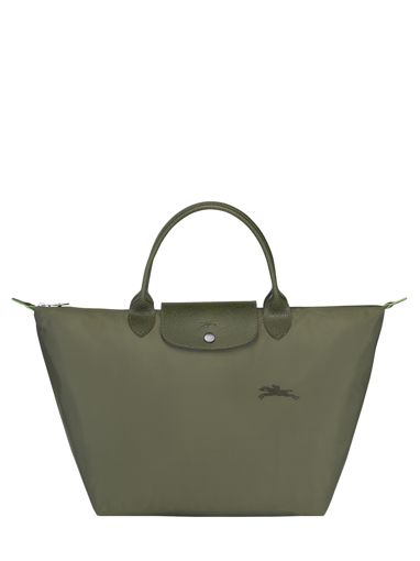 Longchamp Le pliage green Sac port� main Marron