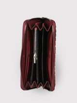 Portefeuille Cuir Etrier Rouge arizona EARI95-vue-porte