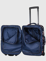 Handbagage Roxy Blauw luggage RJBL3240-vue-porte