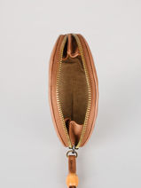 Porte-monnaie Woomen Marron nervure WNER93-vue-porte