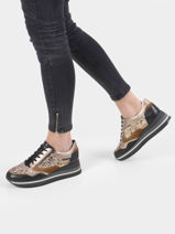 Sneakers Olimpia En Cuir Mephisto Rouge women OLIMPI-S-vue-porte