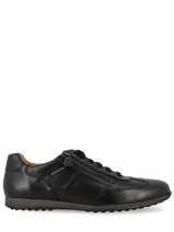 Sneakers Leon Randy En Cuir Mephisto Noir men LEON-R