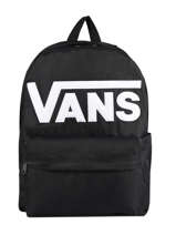 Sac  Dos 1 Compartiment Vans Noir backpack VN0A5KHP