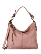 Sac  Main Dewashed Cuir Milano Rose dewashed DE20072