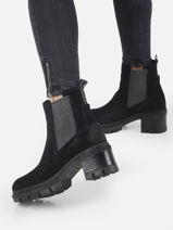 Chelsea boots à talon en cuir-TAMARIS-vue-porte