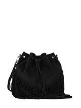 Sac Bourse Velvet Aspect Daim Milano Noir velvet VE21063