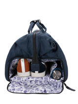 Reistas Duffle Bag Cabaia Blauw travel DUFF-vue-porte