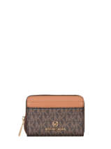 Porte-monnaie Michael kors Marron jet set charm S1GT9Z1B