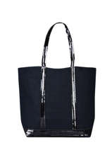 Handtas L Le Cabas Pailletten Vanessa bruno Blauw cabas 1V40315