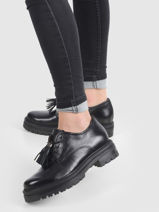 Derby veterschoenen uit leder-MJUS-vue-porte