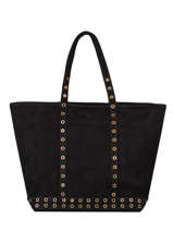 Handtas Cabas Cuir Leder Vanessa bruno Zwart cabas cuir 22V40409