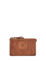 Porte-monnaie Heritage Cuir Biba Marron heritage KA5