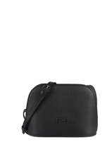 Sac Bandoulire Lilou Cuir Nathan baume Noir egee 2