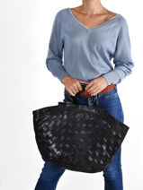 Sac � Main Heritage Cuir Biba Marron heritage LEI1L-vue-porte