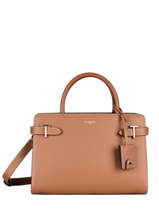 Sac  Main M Emilie Cuir Le tanneur Marron emily 6531-4