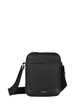 Cross Body Tas S Gaspard Leder En Nylon Le tanneur Zwart gaspard TGAS2200