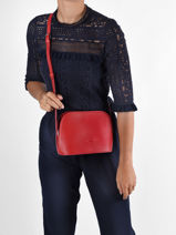 Cross Body Tas Lilou Leder Nathan baume Groen egee 2-vue-porte
