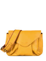 Sac Suzon M Cuir Paul marius Jaune vintage ARTISANE