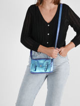 Le Mini Indispensable Scarabee Cuir Paul marius Multicolore scarabee MINISCA-vue-porte