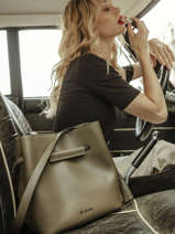 Cross Body Tas Blazer Leder Etrier Groen blazer EBLA004S