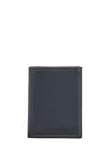 Portefeuille Soft Vintage Leder Lancaster Blauw soft vintage homme 120-12