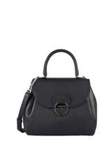 Sac  Main Foulonne Pia Cuir Lancaster Noir retro janis 62