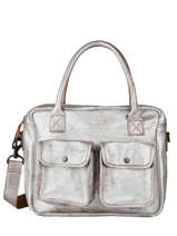 Documententas Dandy Argento Leder Paul marius Grijs argento DANDYARG