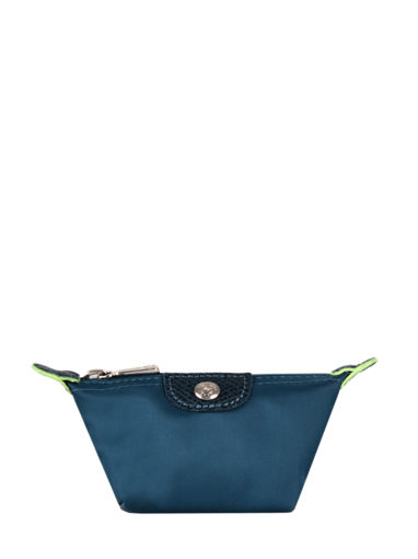 Longchamp Le pliage green Porte monnaie Bleu