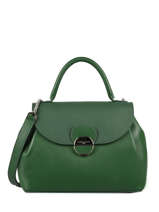 Sac  Main Foulonne Pia Cuir Lancaster Vert foulonne pia 63