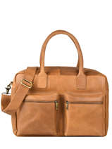 Documententas Vintage Worker Leder Burkely Bruin vintage 1740T