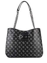 Sac Port paule Hensely Guess Noir hensely PM837823