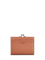 Portefeuille Leder Lancaster Bruin foulonne pm 31